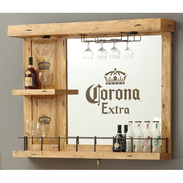 ECI Furniture Corona Wall Bar with Wine Storage & Reviews Wayfair Canada